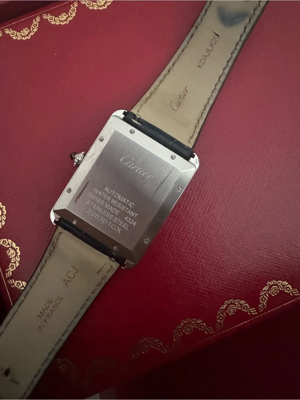 Cartier MUST TANK - EXTRA LARGE - Picture 5 of 6